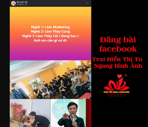 Cách Đăng Bài Facebook Text Hiển Thị To Như Ảnh