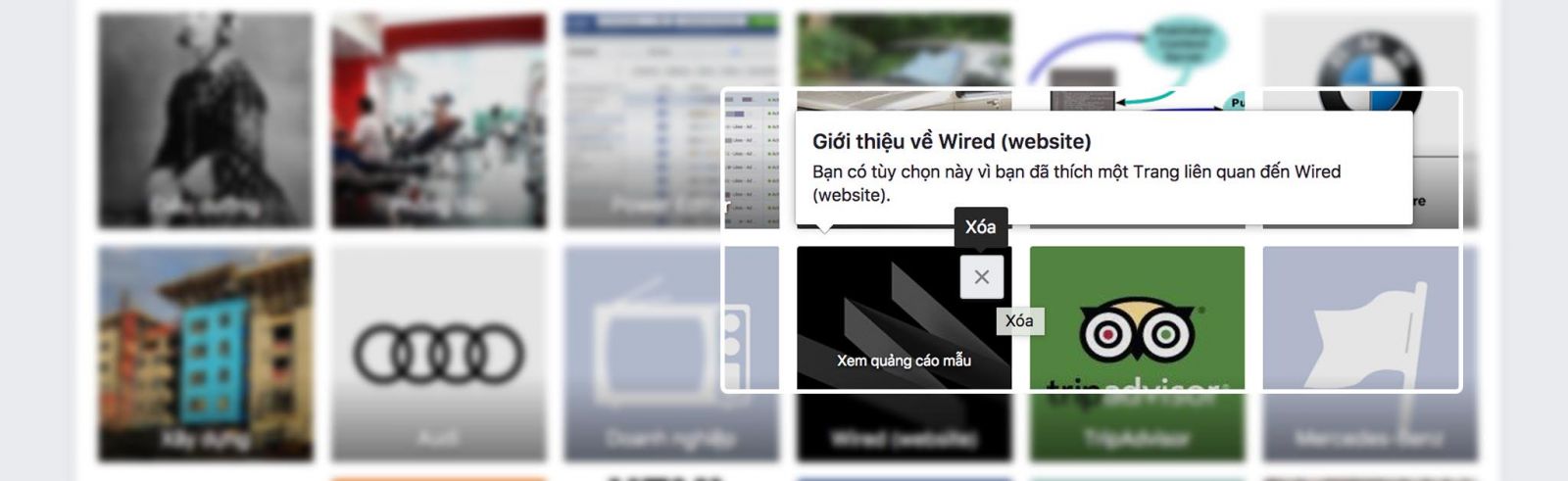 Chặn Quảng Cáo Facebook