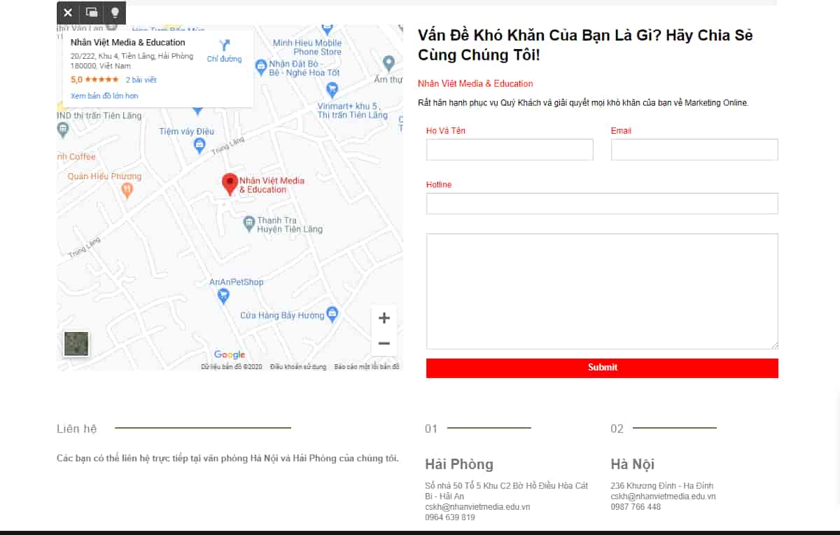 ví dụ về một trang CTA tốt