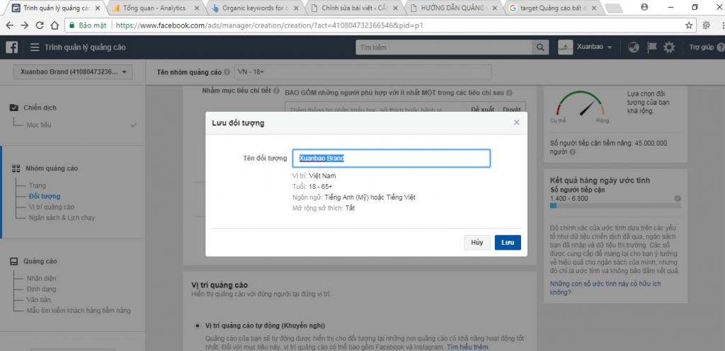 Quảng Cáo Facebook Hiệu quả cho ngành BĐS