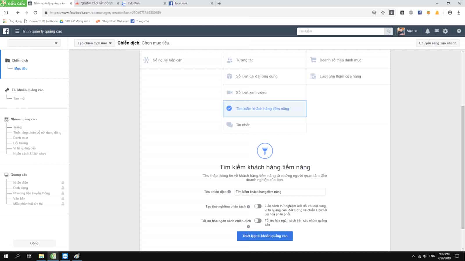 Quảng Cáo Bất Động Sản Hiệu Quả